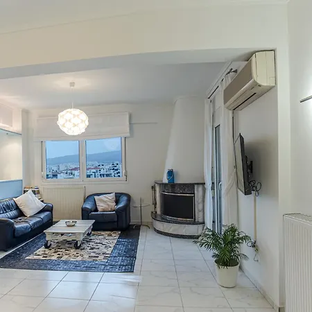 Celestial Garden-thessaloniki's Modern, Eclectic Penthouse With An Amazing View And Veranda *