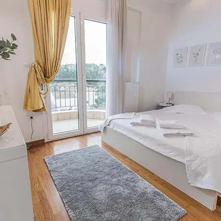 דירה Celestial Garden-thessaloniki's Modern, Eclectic Penthouse-ideal For Remote Work And Longer *