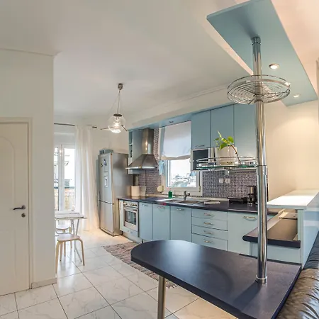 Celestial Garden-thessaloniki's Modern, Eclectic Penthouse-ideal For Remote Work And Longer * Szaloniki